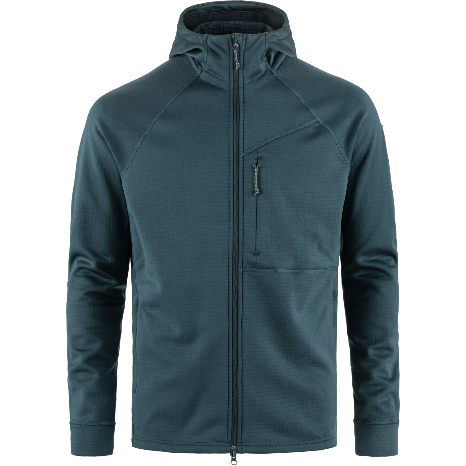Fjällräven Abisko Mens Trail Fleece | Hooded Zip Up Hiking Sweater