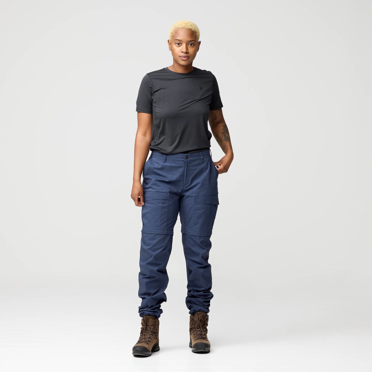 Fjällräven | Abisko Hybrid Trail Trousers Zip-off W | Fjällräven
