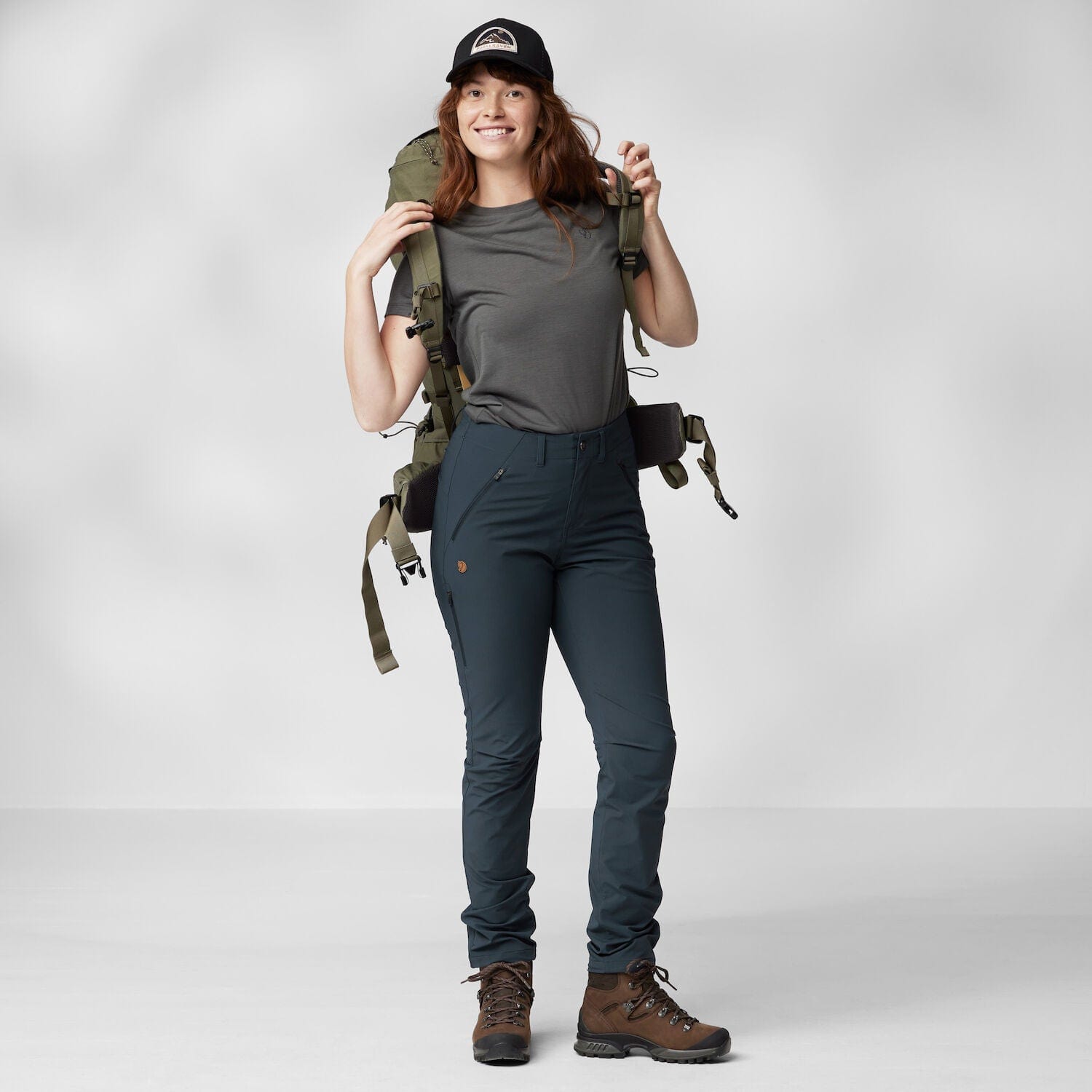On wather pants レディース S Fjällräven Abisko Womens Trail Stretch Trousers | Hiking Pants
