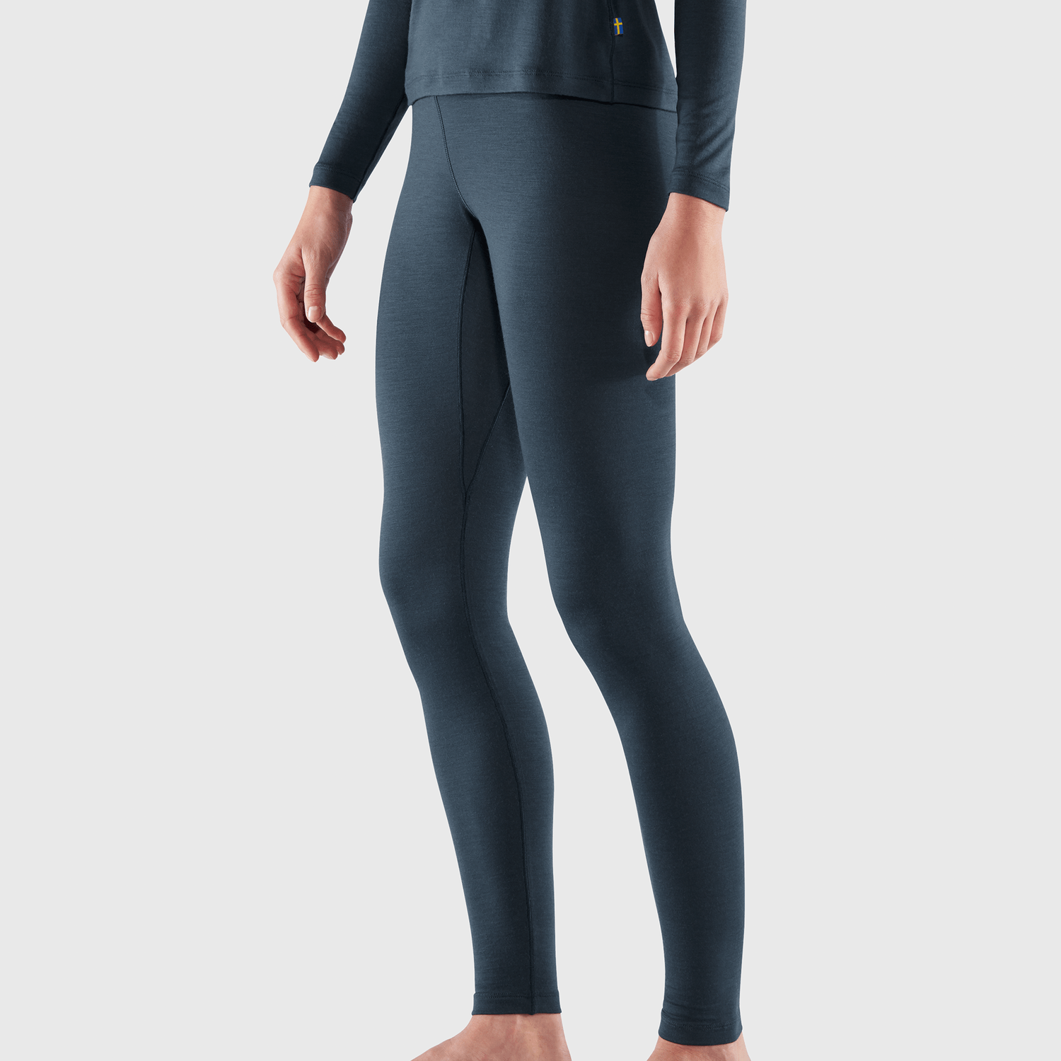 Wool long johns women's top
