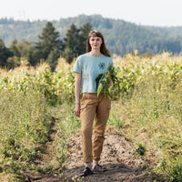 Fjällblomster Logo T-Shirt SS W