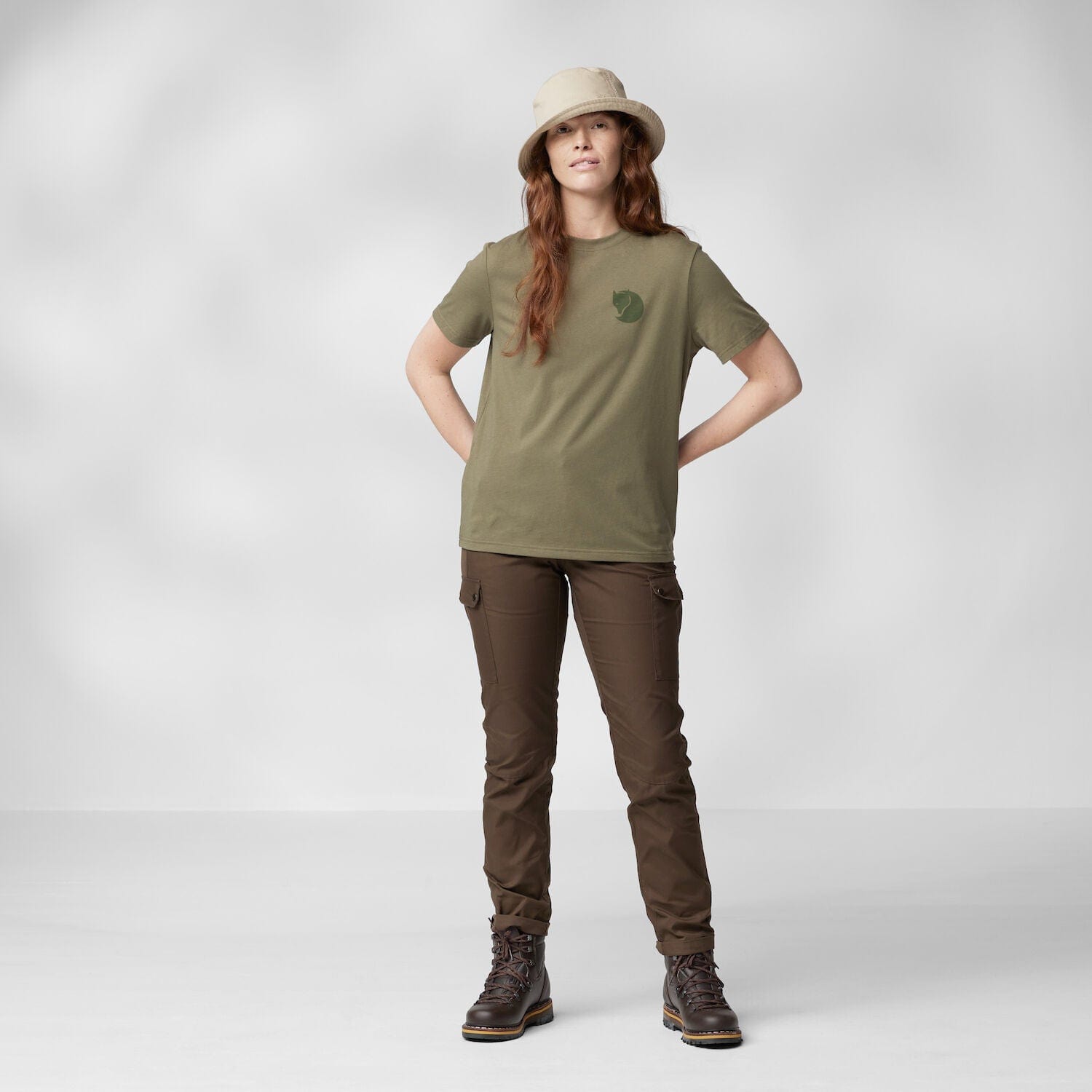 Fjällräven Fox Boxy Logo T-Shirt W | Fjällräven Australia