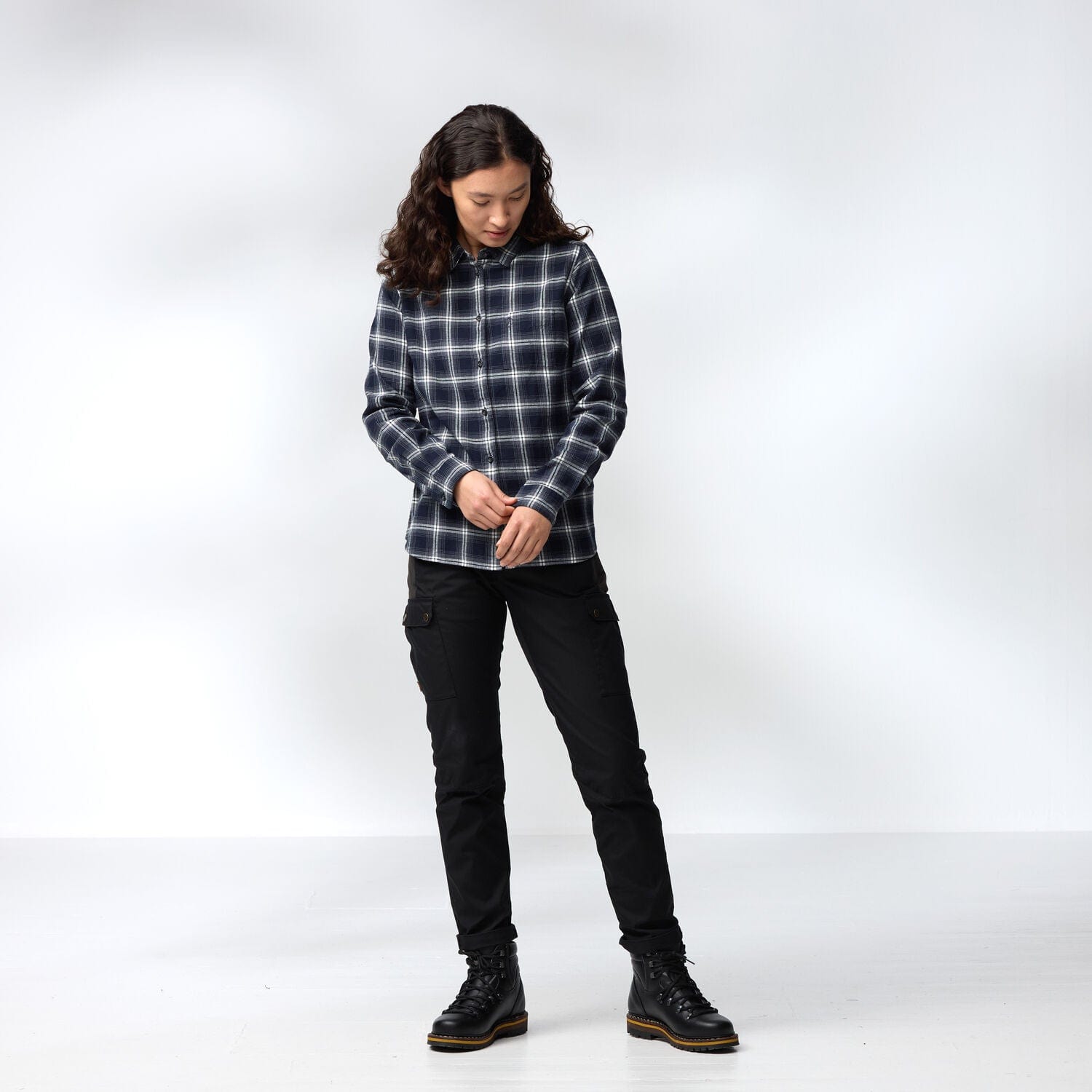 Fjällräven Övik Womens Flannel Shirt | Soft Cotton Flannel
