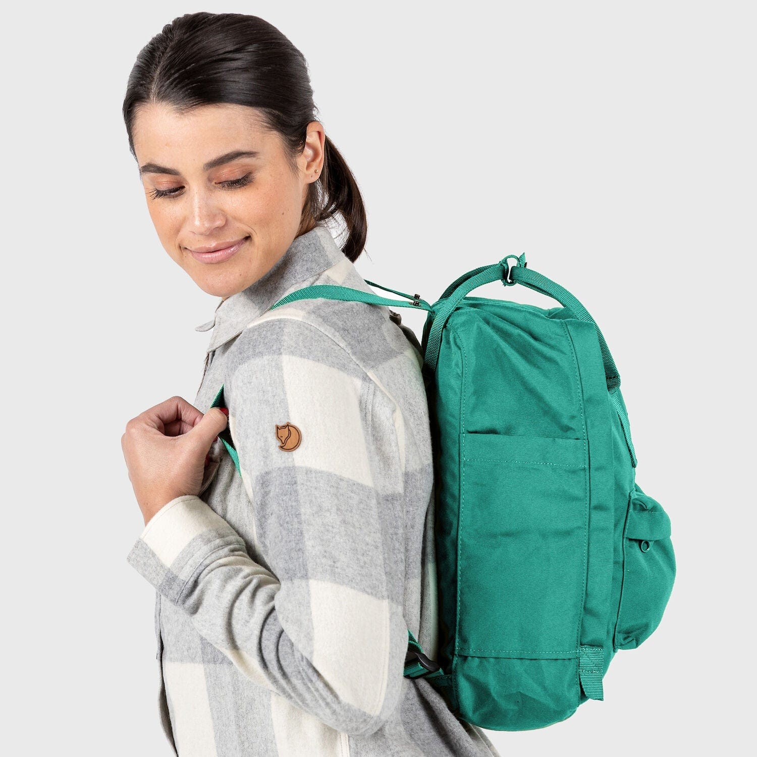 Fjallraven backpack inside deals