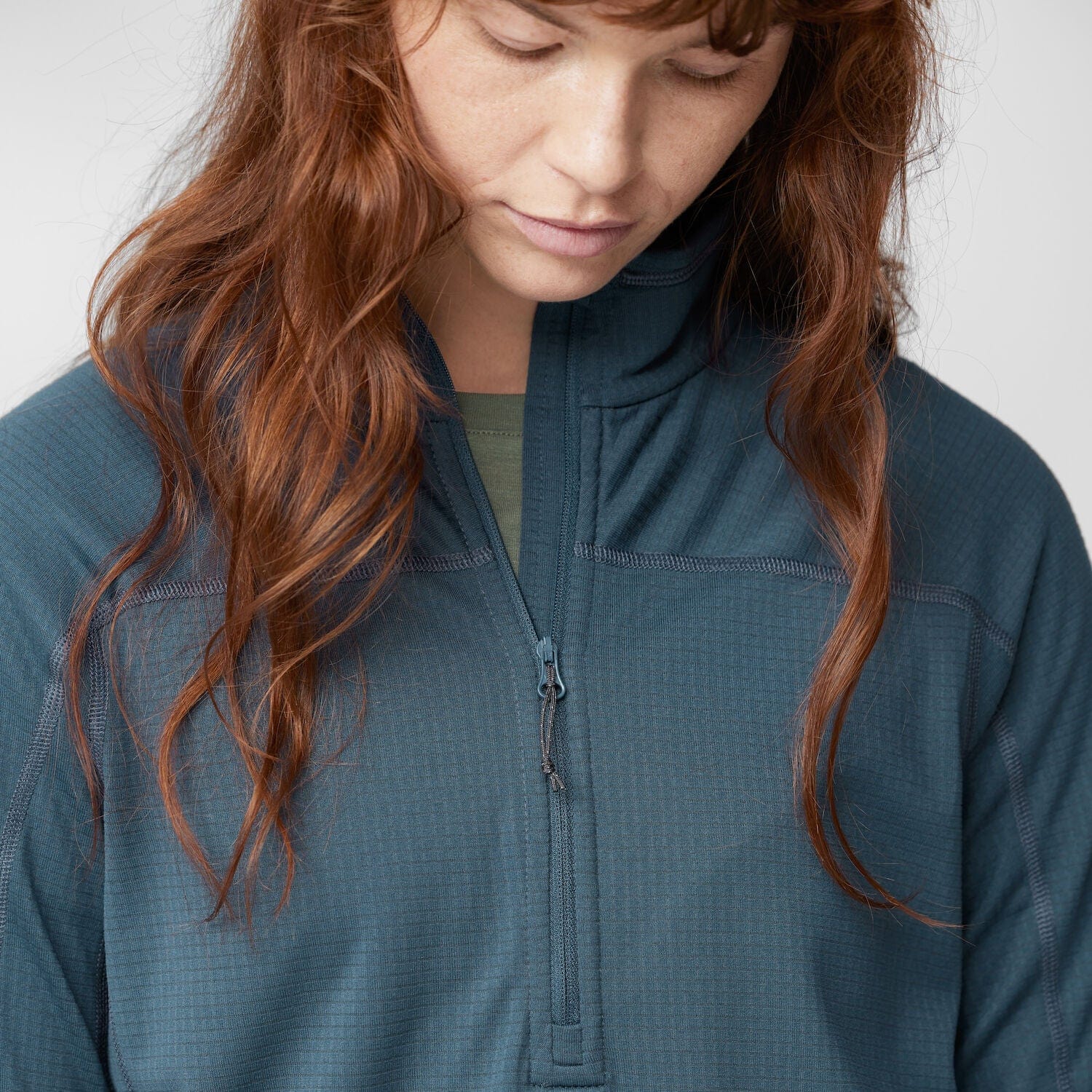 Fjällräven Abisko Lite Womens Fleece Half Zip | Hiking Sweater