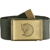 Canvas Brass Belt 4cm