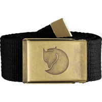 Canvas Brass Belt 4cm
