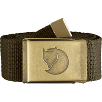 Canvas Brass Belt 4cm