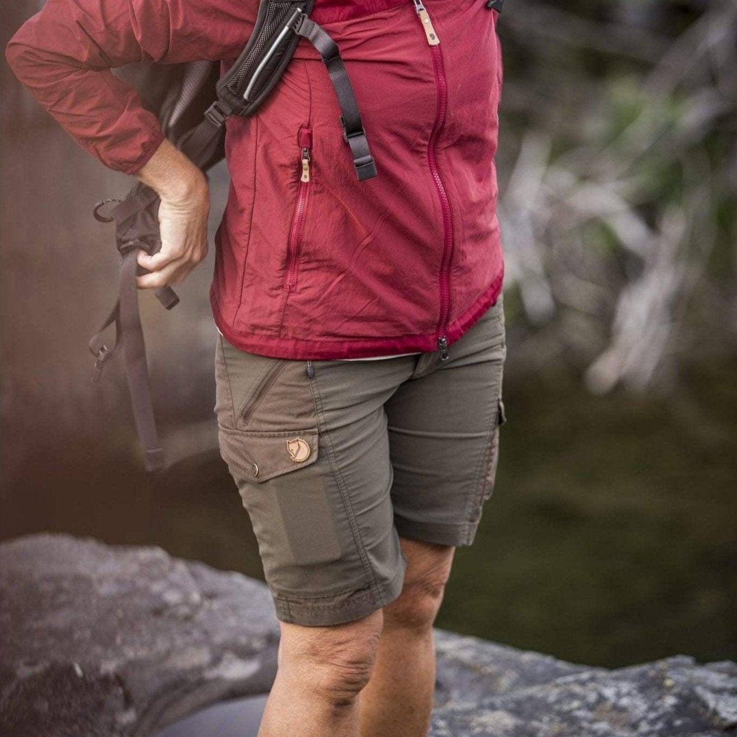 Fjallraven Nikka Shorts Curved Women s Free Delivery Fjallraven Australia
