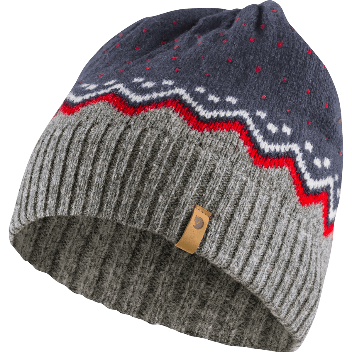 Fjallraven knit hat top