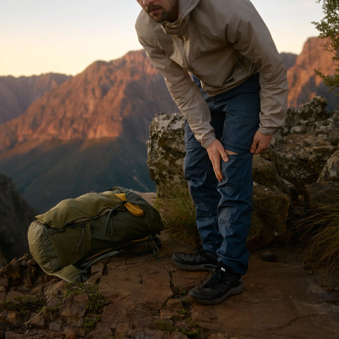Abisko Hybrid Trail Trousers Zip-off M