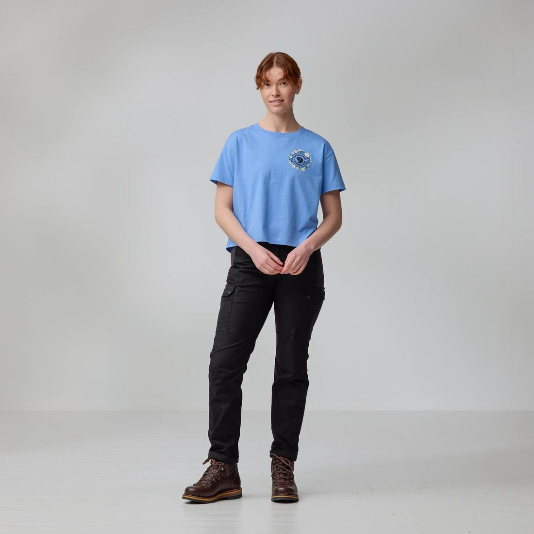 Fjällblomster Logo T-Shirt SS W