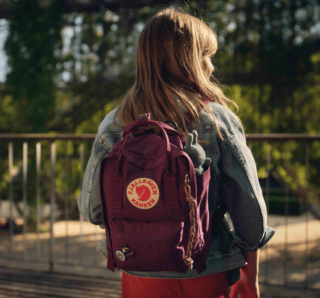 Fjallraven kanken burgundy sales