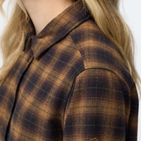 Övik Boxy Flannel Shirt LS W