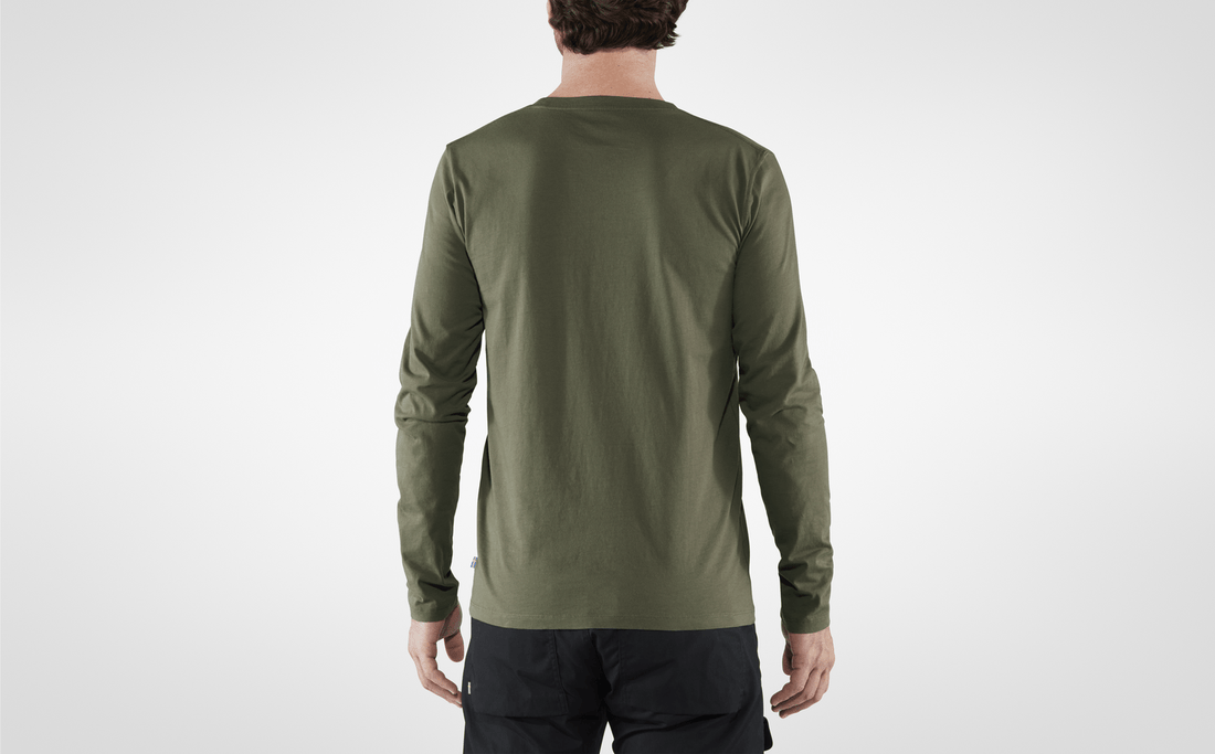 Maglia Fjällräven Forever Nature Uomo - T-shirt Maniche Lunghe Cotone Organico, Comoda E Traspirante - Foto 14