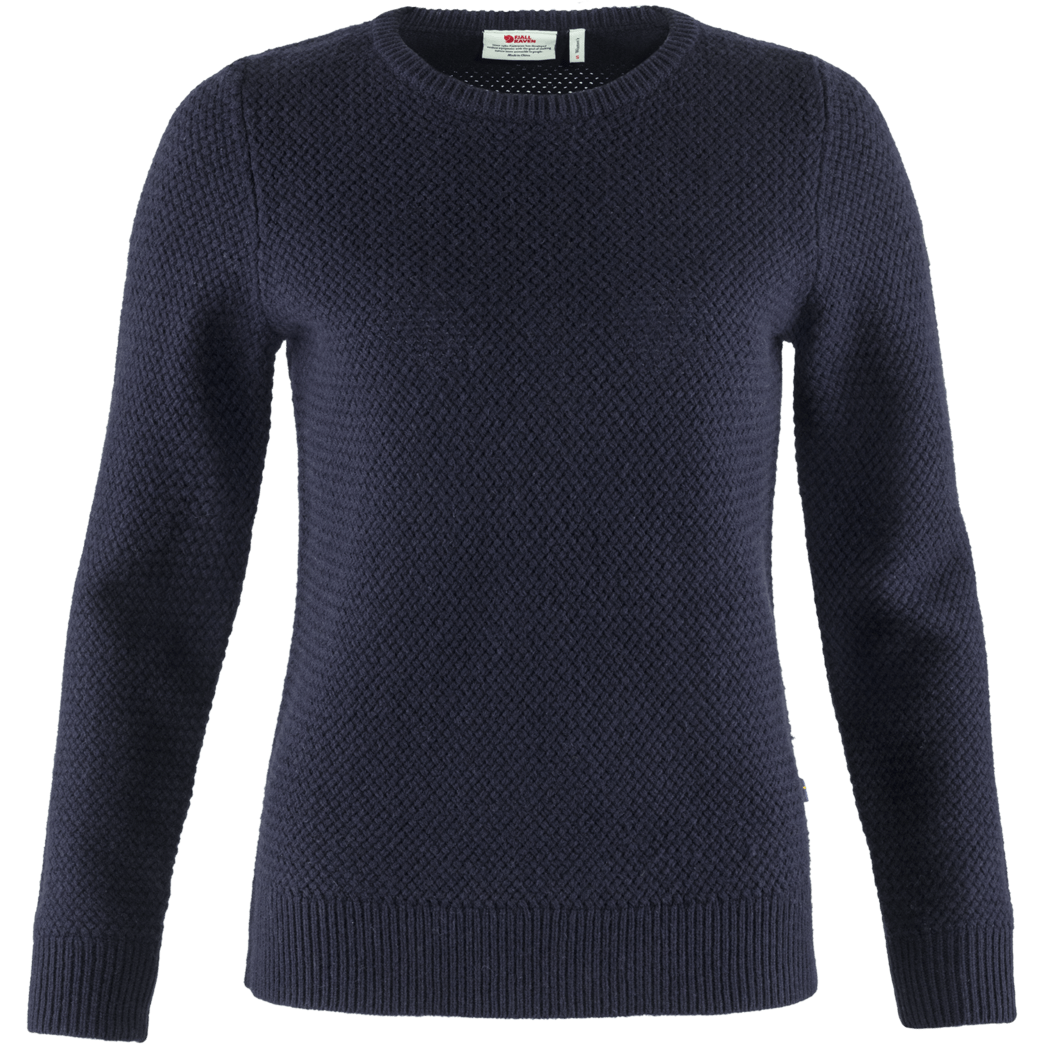 Fjällräven Övik Womens Structure Lambswool Sweater | Everyday Outdoor ...