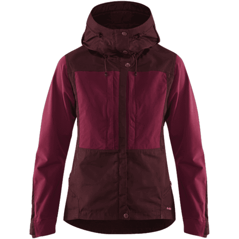 Keb Trekking Jacket for Women - Dark Garnet Plum